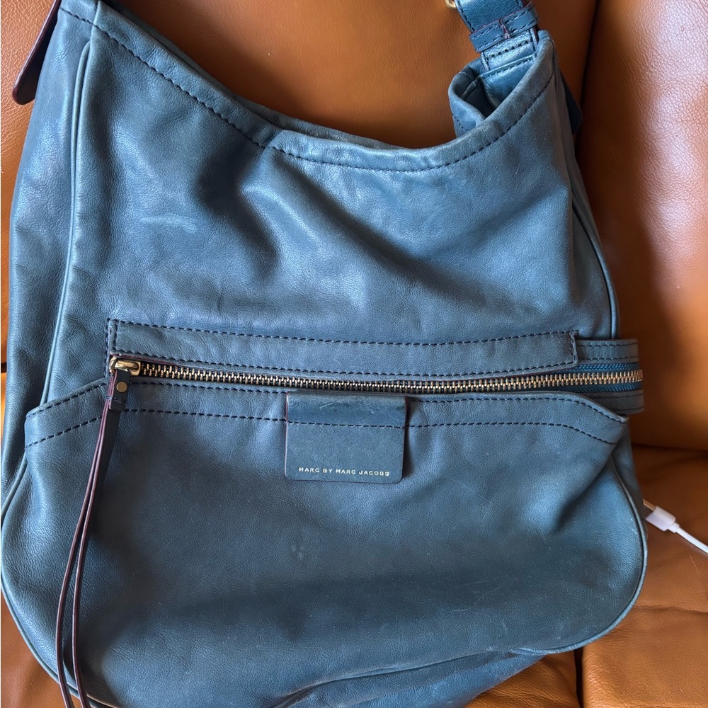 Teal Marc Jacobs Hobo Bag - Picture 2 of 3